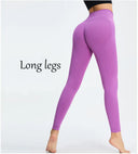 Nude Yoga Pants for Women High Waist Seamless Hip Lifting Fitness Design