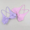 Yoga Bra Sexy Slim Straps Breathable High Stretch