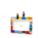DIY Colorful Building Blocks Photo Frame