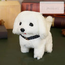 Realistic Walking Plush Puppy Toy for Kids and Dog Lovers
