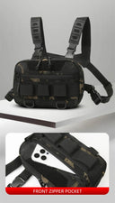 Fishing Chest Bag Men's Tactical Waterproof Molle Backpack