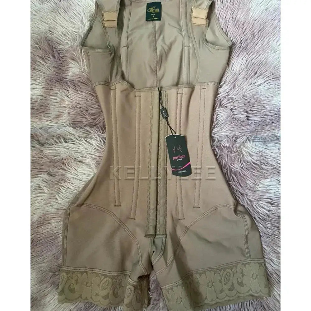 Open-Breasted Adjustable Shapewear Bodysuit For Women