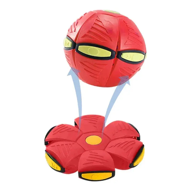 Magic UFO Deformation Stomp Ball Dog Toy Outdoor Fun