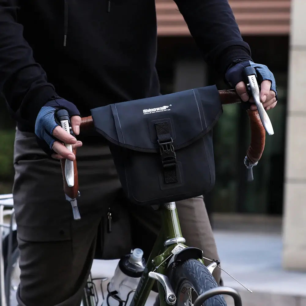 Rhinowalk Bike Handlebar Bag Waterproof Frame Pannier Bag Multifunction Portable Shoulder Bag Bike Accessories