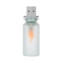 Simulated Flame USB Desk Night Light