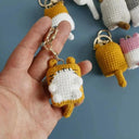 Cat Crochet Keychain for Cat Lovers