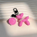 Sweet Balloon Dog Keychain Set for Girls and Teens Fun