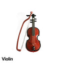 Miniature Musical Instruments Set with Drum Violin Guitar