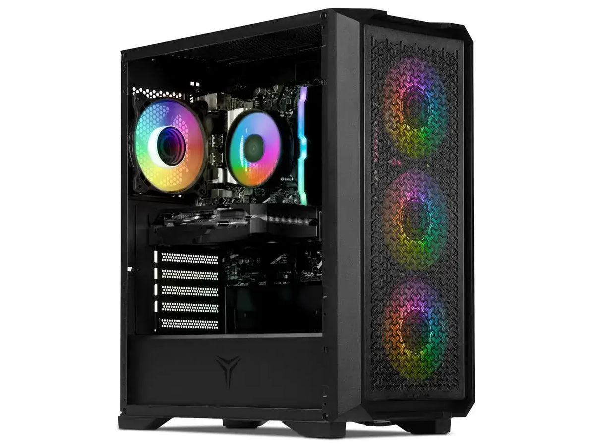 Yeyian Gaming Desktop Pc Vault 44F0B-550P1N Intel Core I5-14400F 16Gb Ddr5 1Tb Nvme Ssd Geforce Rtx 5050 Windows 11 Home