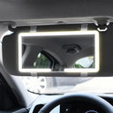 Car Sun Visor Mirror - Hd Led Rechargeable Light