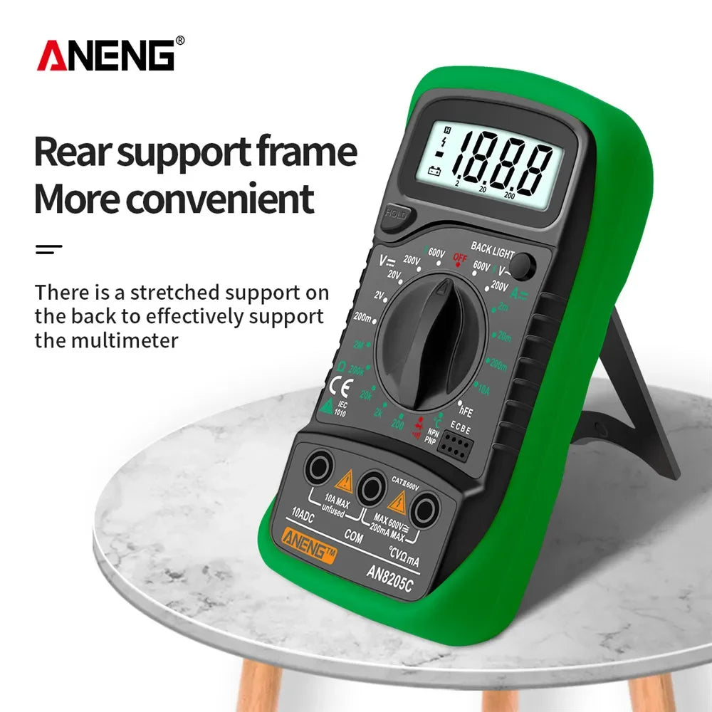 Aneng Portable Digital Multimeter Ac/Dc