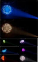 Bright RGBW Par Lights for Live Concerts