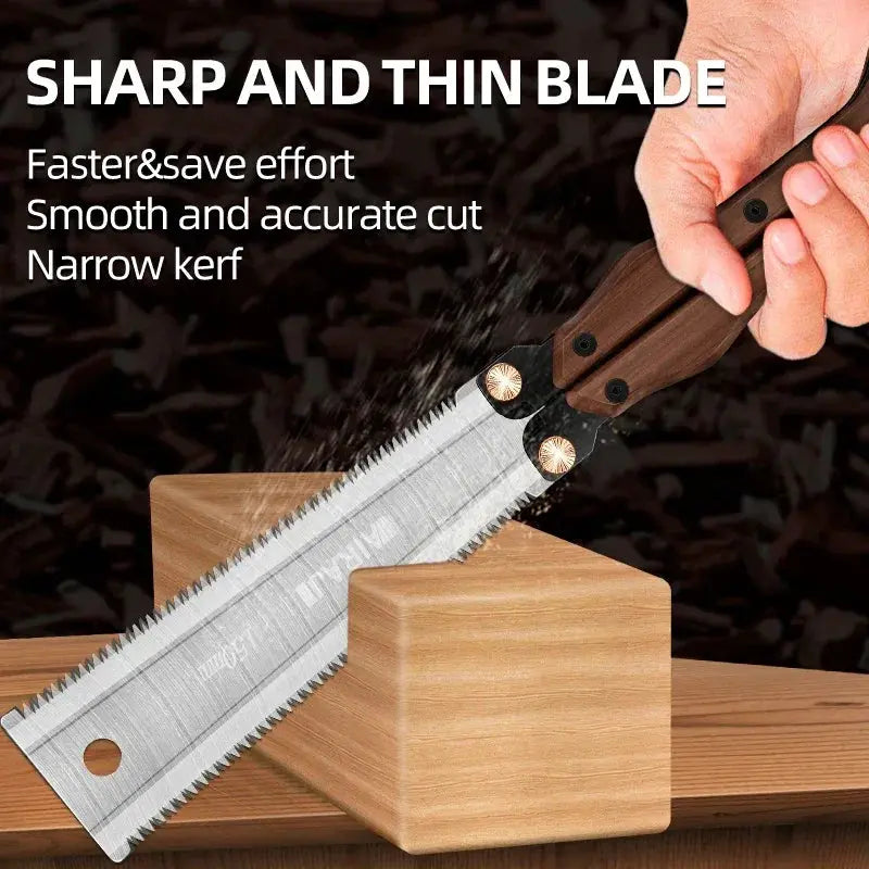 Airaj Double Sided Folding Saw Gardening Pruning Tool