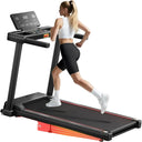 Whisper Quiet 3 In 1 Walking Pad Treadmill Incline 3HP HomeOffice