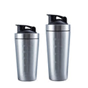 Stainless Steel Protein Shaker Cup Portable Fitness Mug