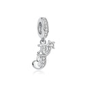 Sterling Silver Charm Star Letters