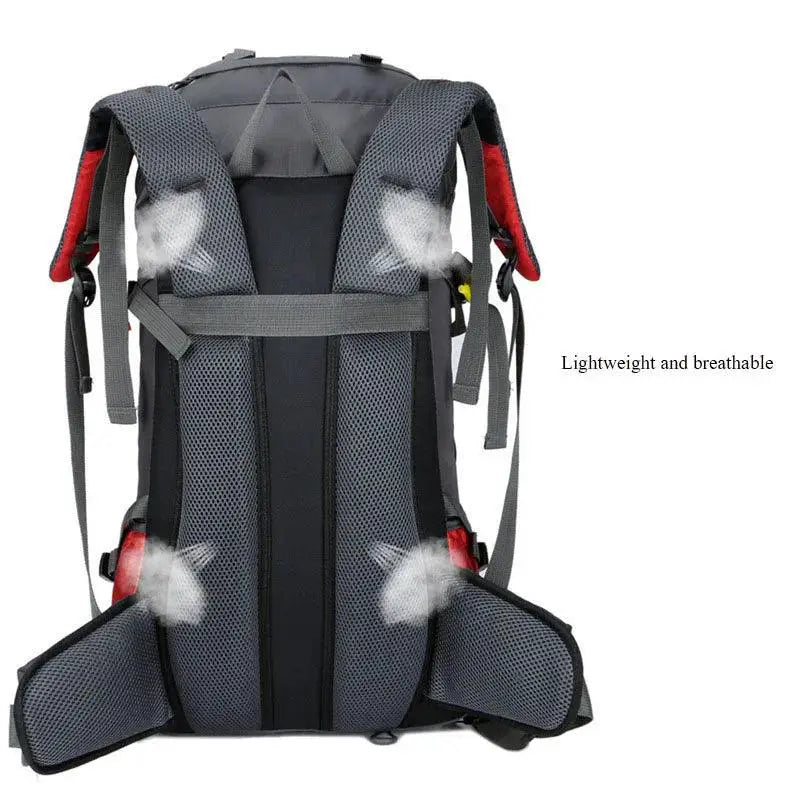 Oulylan 60L Mountaineering Backpack For Hiking And Camping