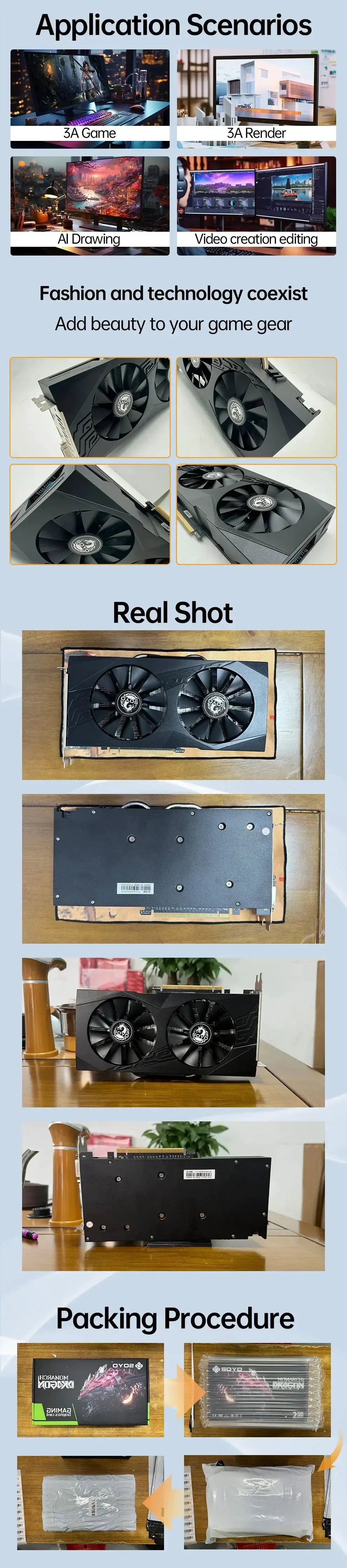 Immersive Gaming Graphics Card for PC — product view 12