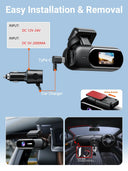 4K Dash Cam for Safer Driving with HDR