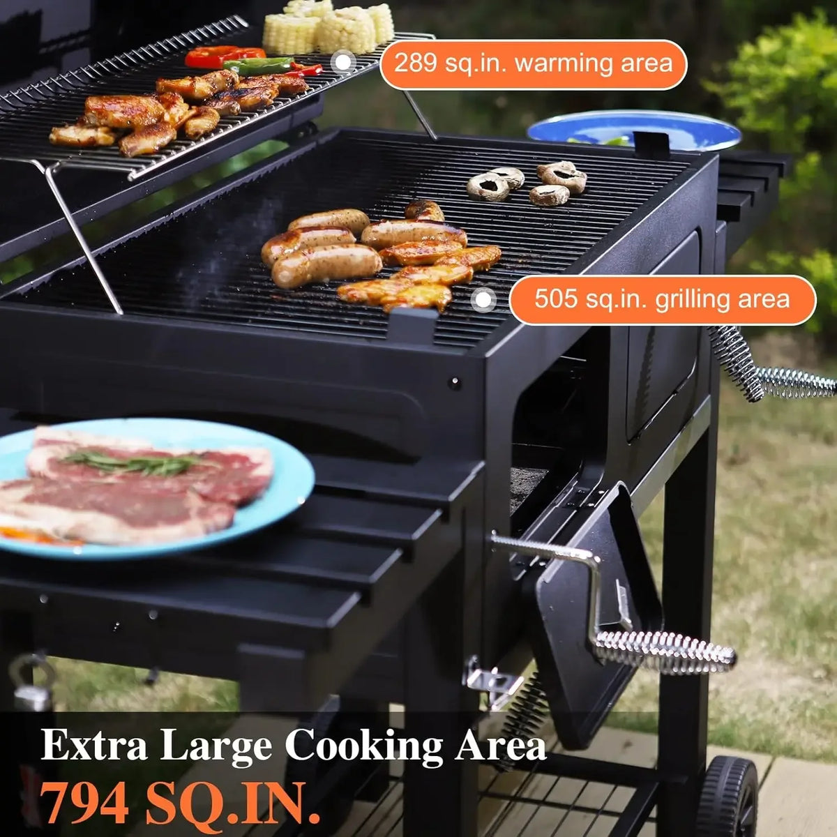 Outdoor Extra Charcoal Bbq