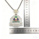 Gold Plated Full Cubic Zirconia