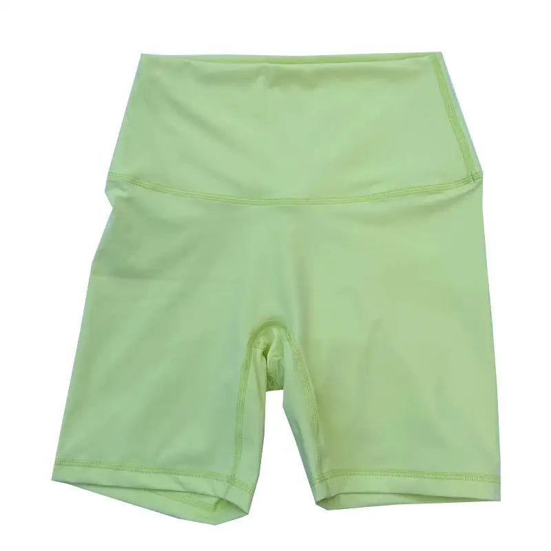 Women Sports Biker Shorts Women Naked Feeling High Waist Yoga Shorts Push Up Fitness Leggings Tummy Control Yoga Slim Shorts