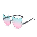 Adorable Cartoon Bear Sunglasses for Kids UV400 Protection