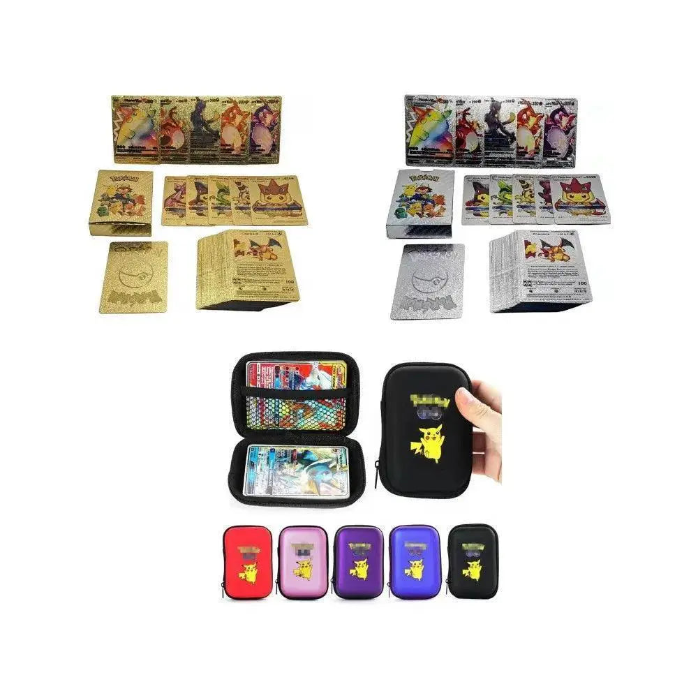 Pokemon Gold Cards Bundle Limited Edition Foil Art