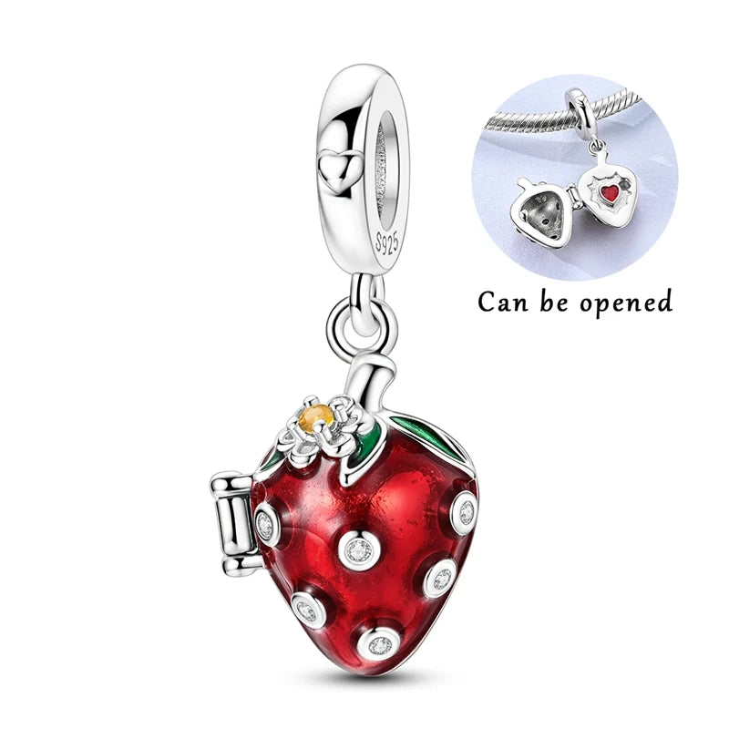 Sterling Silver Charm Pendant Bead