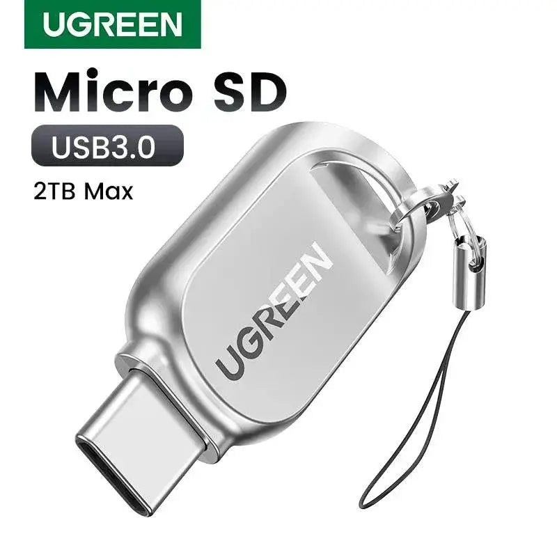 USB-C Micro SD Card Reader Ultra Fast Data Transfer