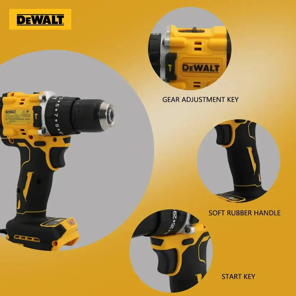 DCD805 20V Brushless Cordless Impact Drill Power Precision - OurLum.com