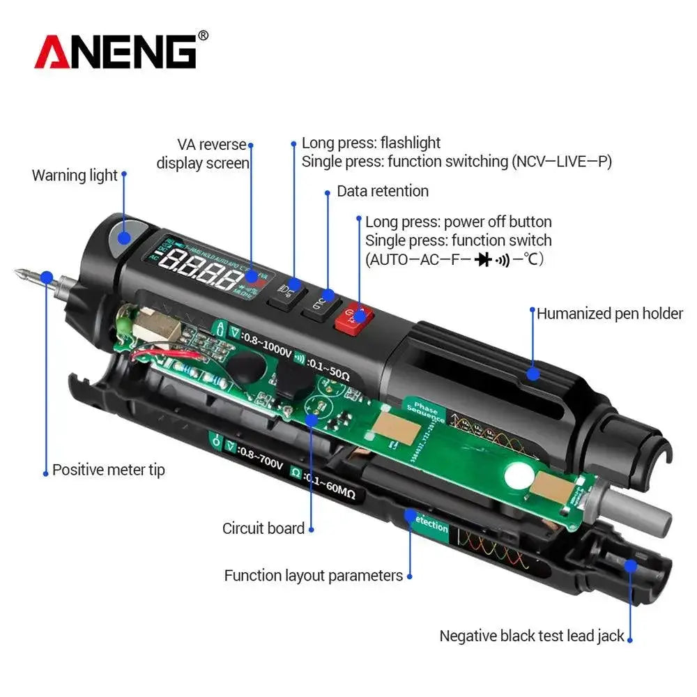 ANENG Digital Multimeter With Advanced Functionality