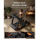Portable 3 In 1 Treadmill With Incline For Home Gym And 12 Modes