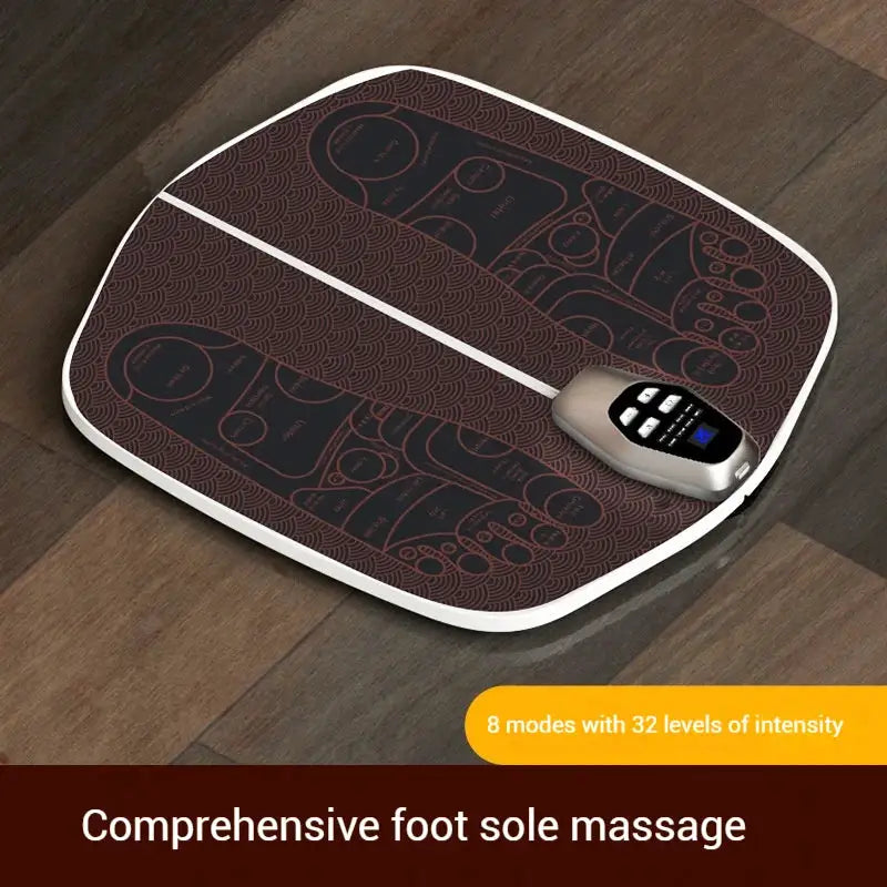 Foot Massage Machine Foot Massager Pulse Micro Current Foot Massager Foot Massage Pad Muscle Stimulator Sandalias Beauty Health