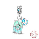 Sterling Silver Star Moon Sun
