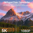 75MP Digital Camera 5K Video Recorder