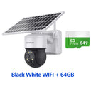 SHIWOJIA 4G SIM Solar Camera WIFI 6W Dual Lens 12X ZOOM