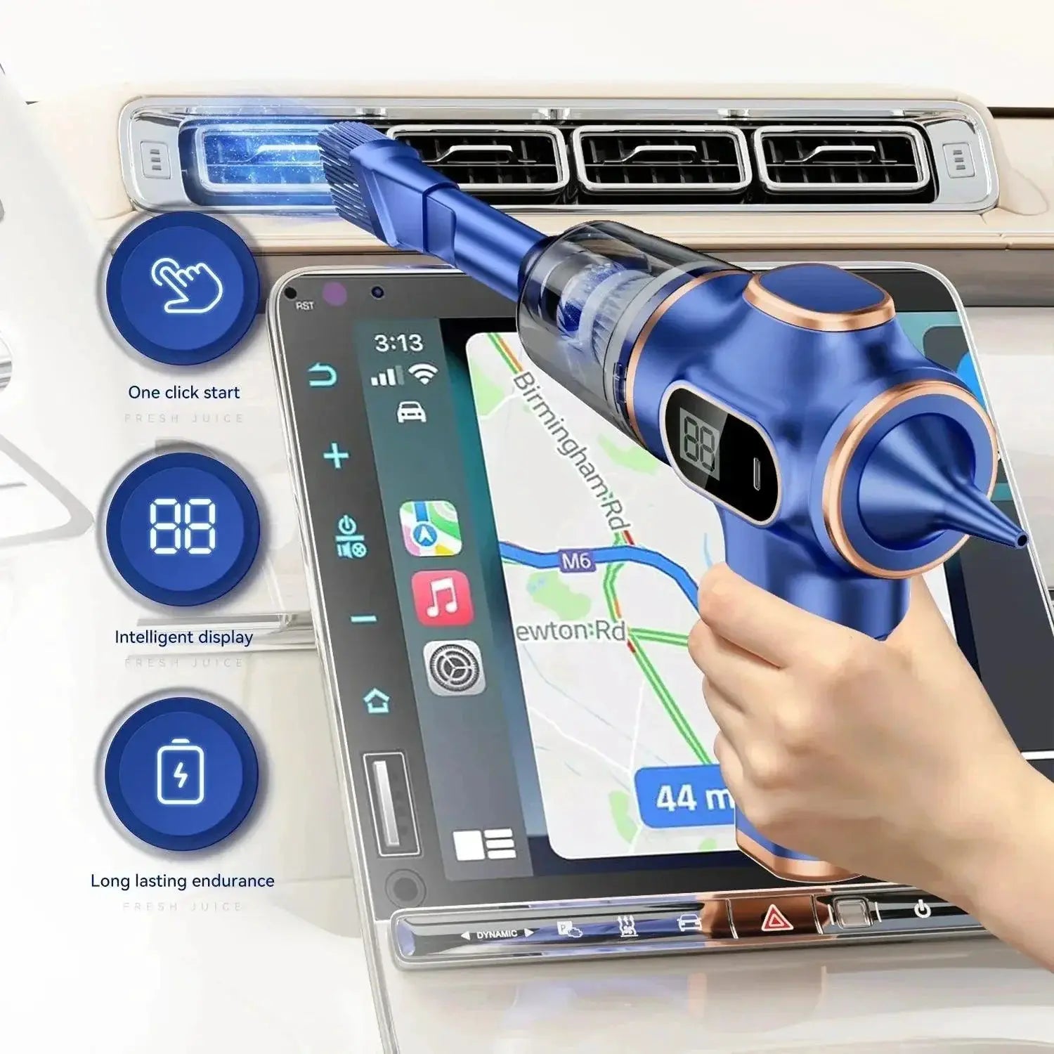 Wireless Vacuum Cleaner Portable Cleaning Tool For Home Car