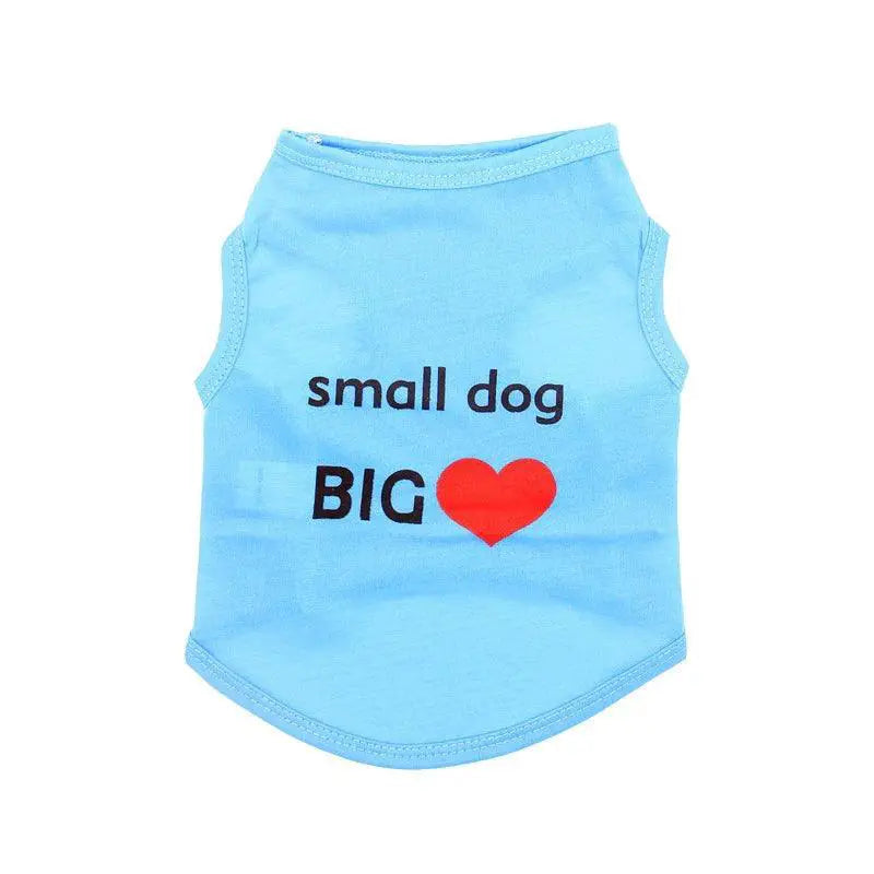 Stylish Dog Vest Shirt For Small Breeds Trendy Clothing