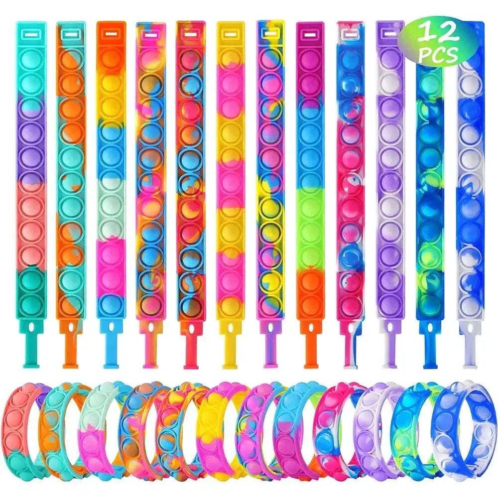 Fidget Pop Bracelet Bubble Sensory Stress Relief for Kids - OurLum.com