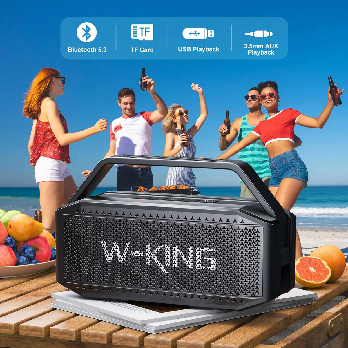 Waterproof Wireless Bluetooth Speaker — product view 5