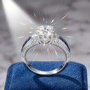Luxury Moissanite Engagement Ring Style
