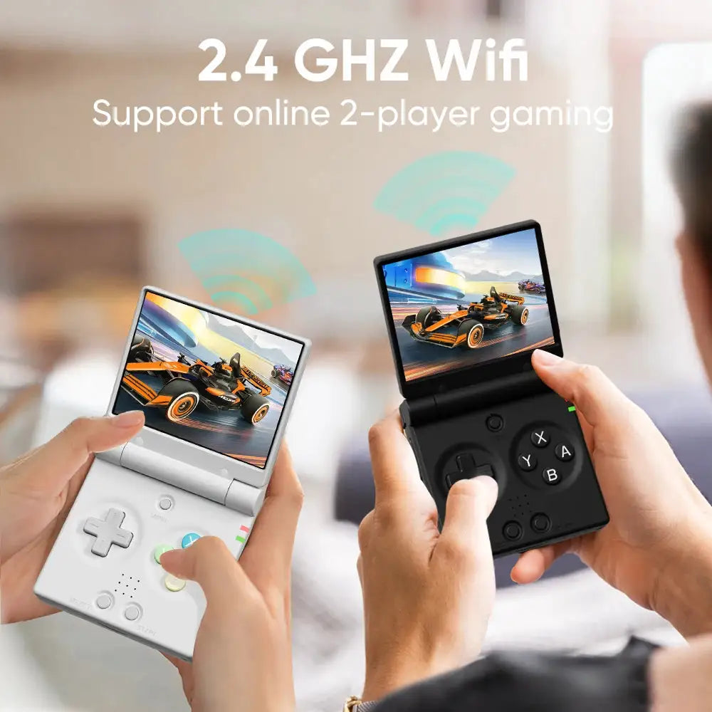MIYOO Mini Flip Retro Handheld Game Console - 2.8'' IPS Screen, Portable Retro Game Emulator, Gift for Gamers