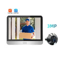 Tuya 3MP Wireless Peephole Camera With 4.3 Inch LCD Night Vision See Visitors