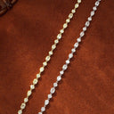 Elegant Gold Moissanite Tennis Bracelet Style DBPFC