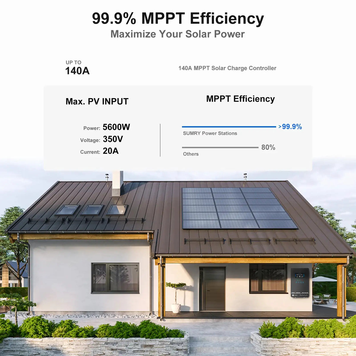 Pure 4KW Hybrid Solar Inverter 24V
