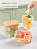 Silicone Press Food Grade Mini Single Ice Cube Mold Tray