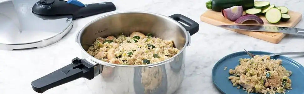 Stainless Steel Pressure Cooker 4.2 Quart Fast Cooking