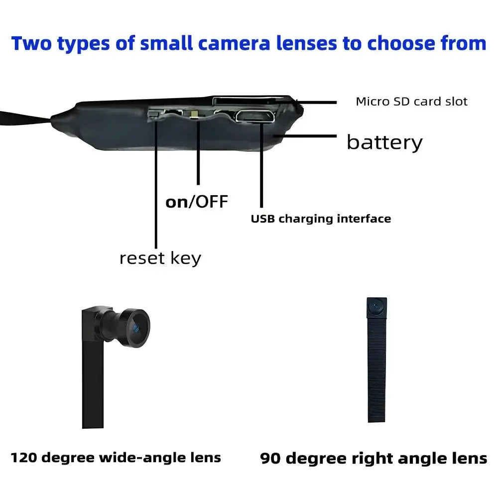 4KHD mini WiFi camera with remote viewing, mobile detection and other functions, home DIY nanny style wireless HD camera by stepyours.com