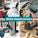 Portable 4-Speed Jet Blower for Makita Dewalt Milwaukee Bosch